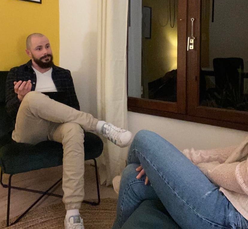 Photographie d'une séance de coaching de vie avec Jérémy Vastel